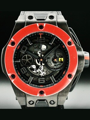 Hublot 402.QF.0110.WR Big Bang Ferrari Unico Carbon Red Ceramic